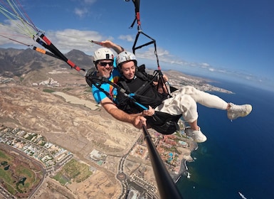 Teneriffa: Paragliding mit dem Nationalen Meister im Gleitschirmfliegen