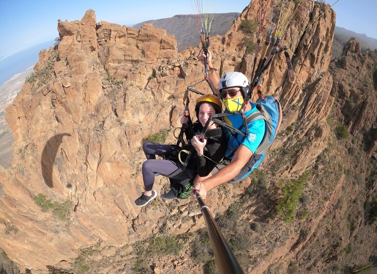 Picture 8 for Activity Tenerife: Paragliding with National Champion Paraglider