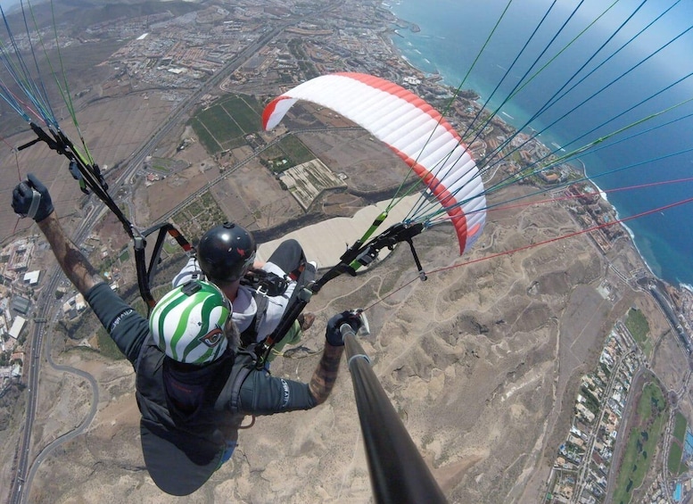 Picture 35 for Activity Tenerife: Paragliding with National Champion Paraglider