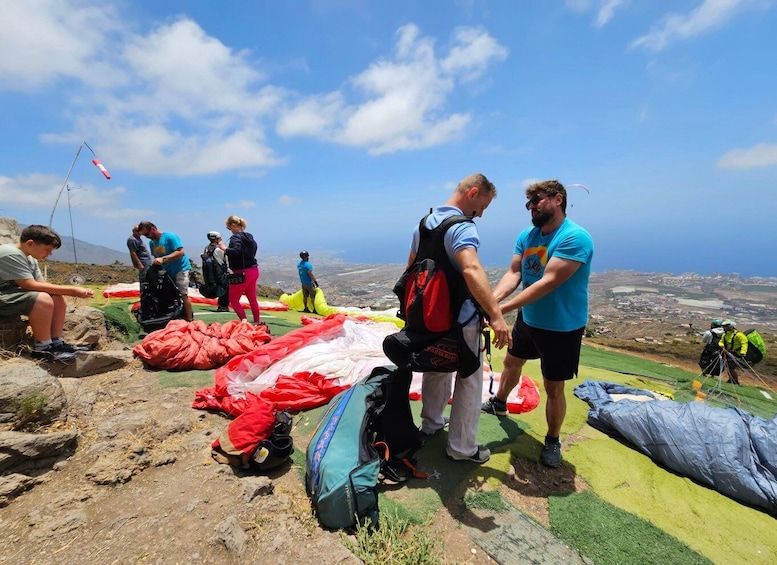 Picture 23 for Activity Tenerife: Paragliding with National Champion Paraglider