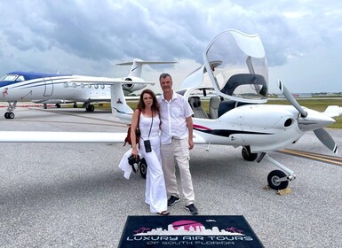 Fort Lauderdale/Miami: Private Luxustour mit dem Flugzeug