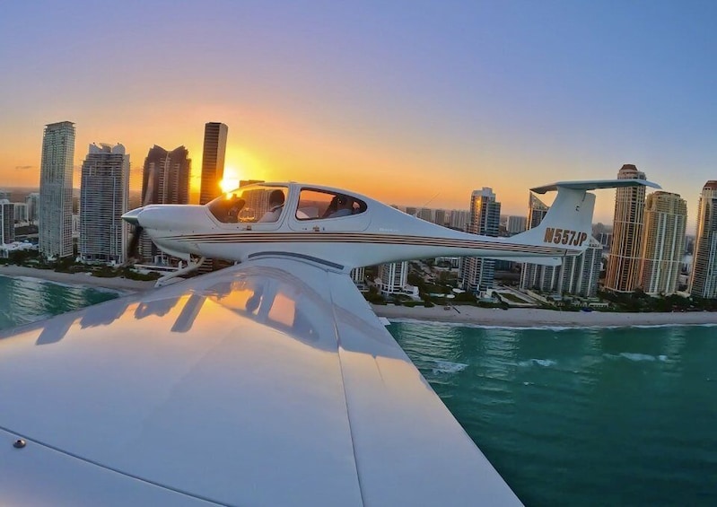 Picture 3 for Activity Fort Lauderdale: Private Luxury Airplane Tour with Champagne