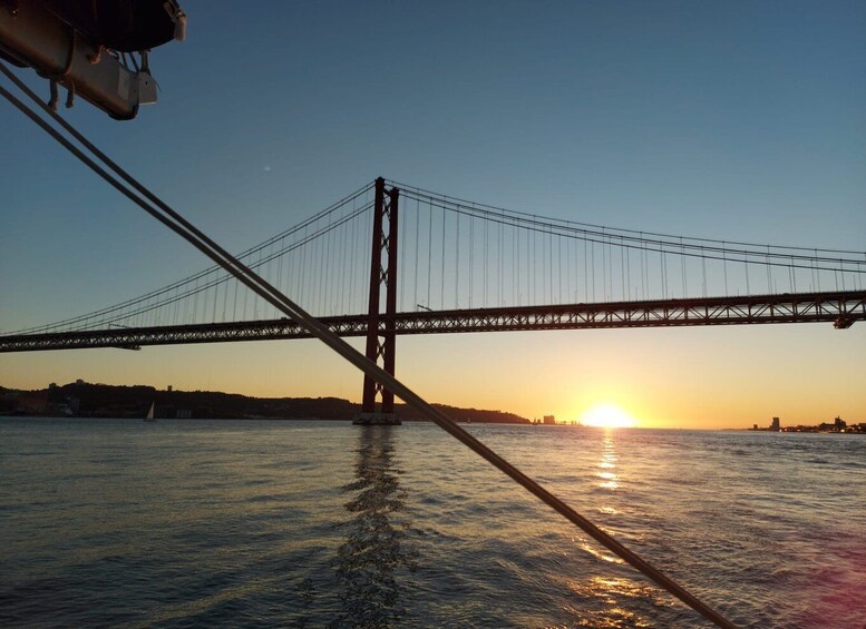 Picture 9 for Activity Lisbon: Sunset Catamaran Cruise with Welcome Drink