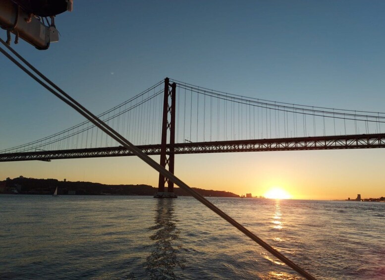 Picture 8 for Activity Lisbon: Sunset Catamaran Cruise with Welcome Drink