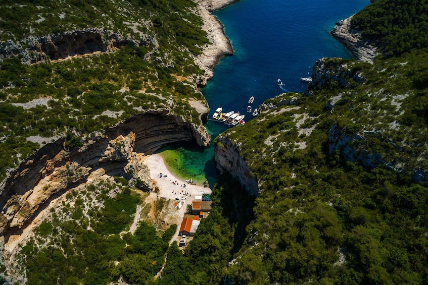 Picture 3 for Activity From Split: Private Day Trip to Blue Cave and Islands