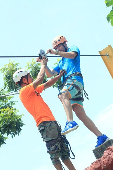 Picture 5 for Activity Puerto Vallarta: Nogalito EcoPark Zip Line, Swim, & Tequila