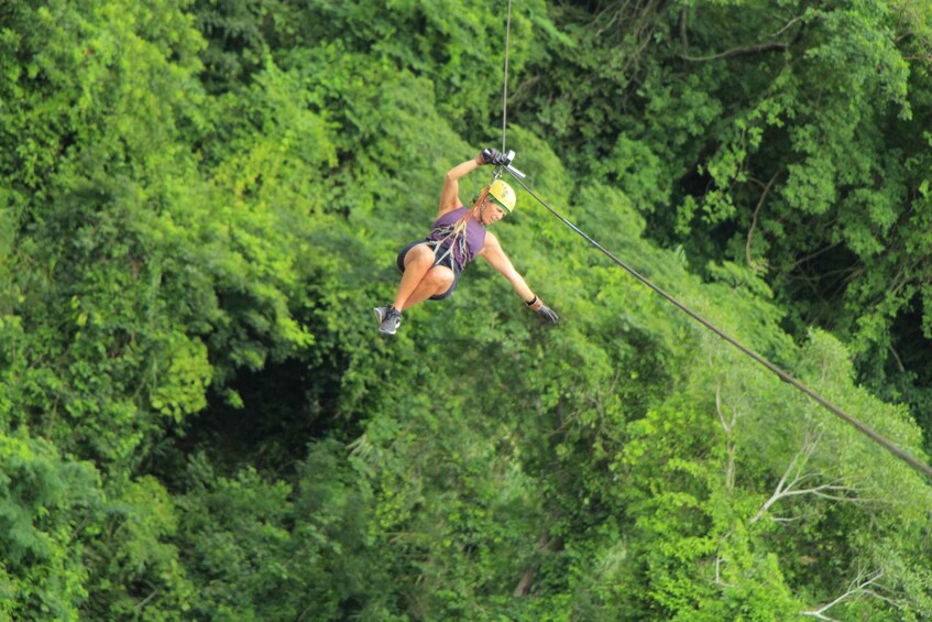 Picture 1 for Activity Puerto Vallarta: Nogalito EcoPark Zip Line, Swim, & Tequila