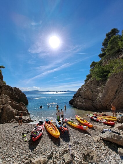 Picture 7 for Activity Marseille: Côte Bleue Calanques Half-Day Kayak Tour