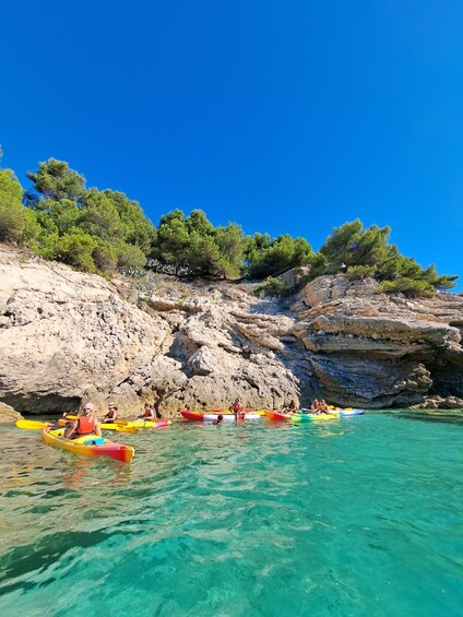 Picture 1 for Activity Marseille: Côte Bleue Calanques Half-Day Kayak Tour