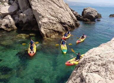 Marseille: Côte Bleue Calanques Halbtagestour mit dem Kajak