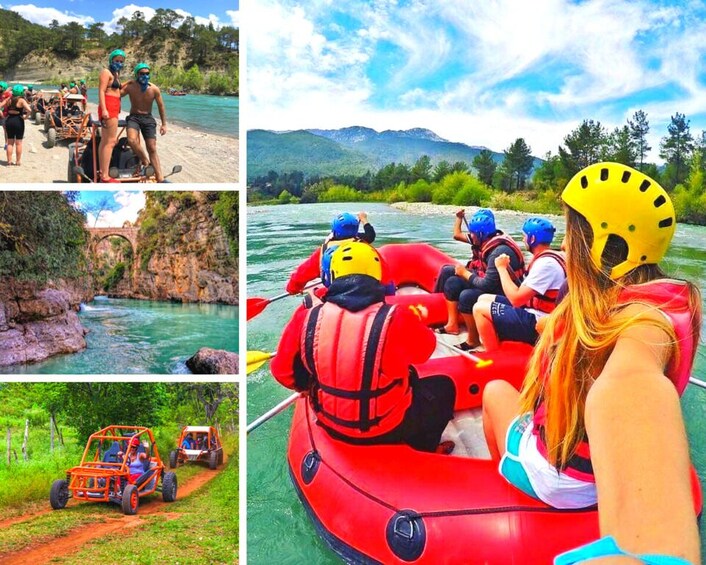 Picture 1 for Activity Antalya: Buggy Safari & Rafting Combo Tour at Koprulu Canyon