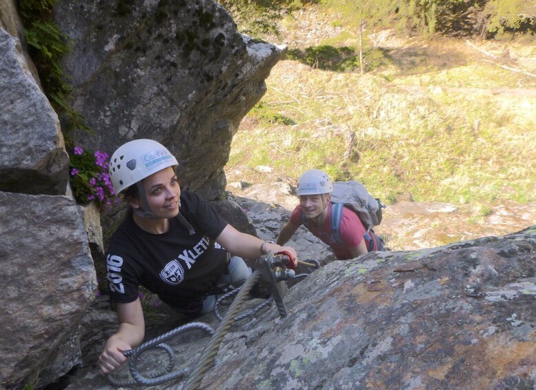 Picture 2 for Activity Ötztal: Via Ferrata Climbing at Stuibenfall
