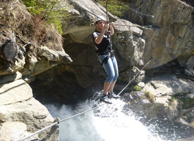 Picture 3 for Activity Ötztal: Via Ferrata Climbing at Stuibenfall