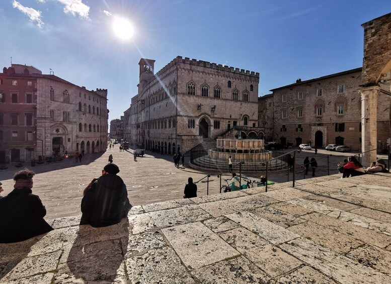 Perugia: Old Town Walking Tour, Piazza IV Novembre