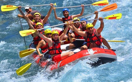 Fra alle steder i Antalya: Rafting og jeep-safari-tur