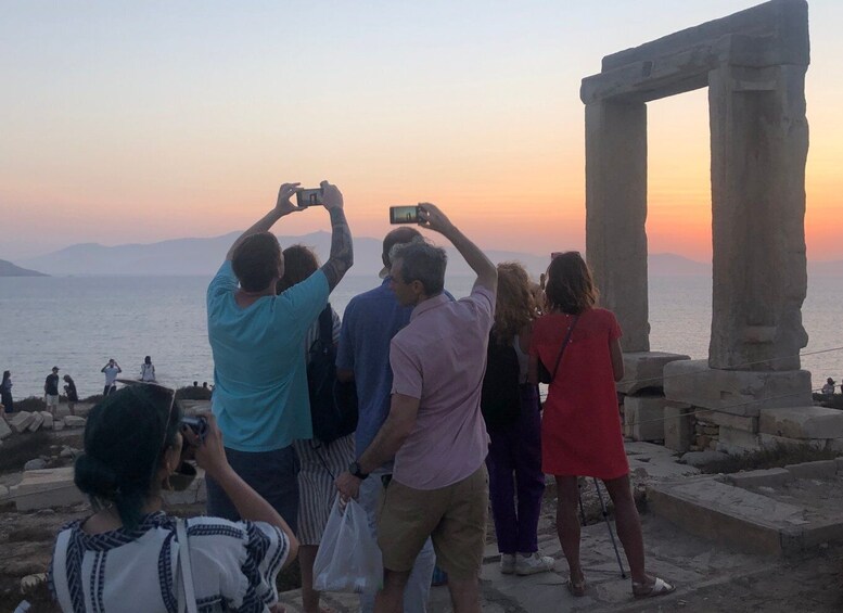 Picture 2 for Activity Naxos Town: Greek Mythology Guided Sunset Tour