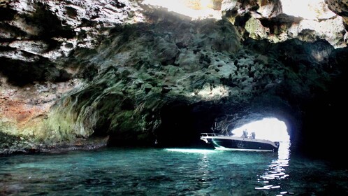 Polignano a Mare: paseo en barco, baño y cueva con aperitivo