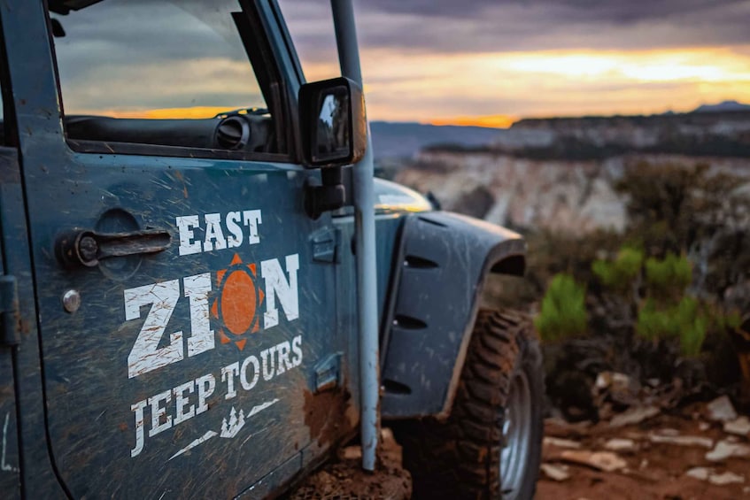 Picture 5 for Activity East Zion: Cliffs Sunset and Backcountry Off-Road Jeep Tour