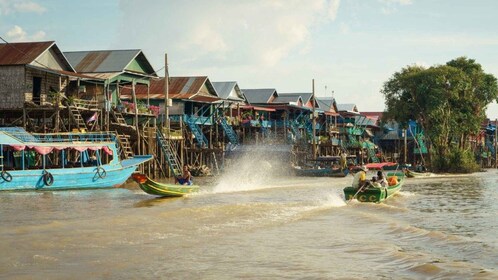 Fra Siem Reap: Kampong Phluk Floating Village Tour med båd