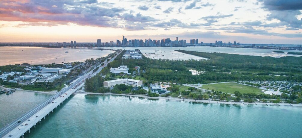 Picture 11 for Activity Miami Beach: 30-Minute Private Sunset Luxury Helicopter Tour