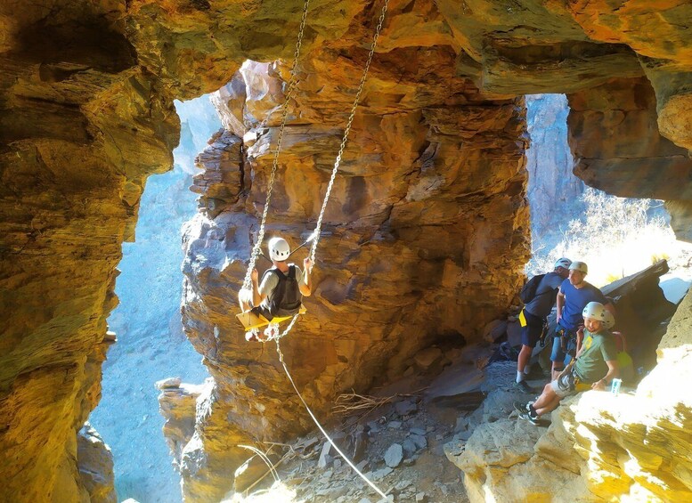 Picture 7 for Activity Gran Canaria: Cliff Climbing Via Ferrata Trip by Maspalomas