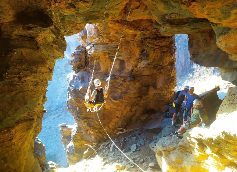 Picture 7 for Activity Gran Canaria: Cliff Climbing Via Ferrata Trip by Maspalomas