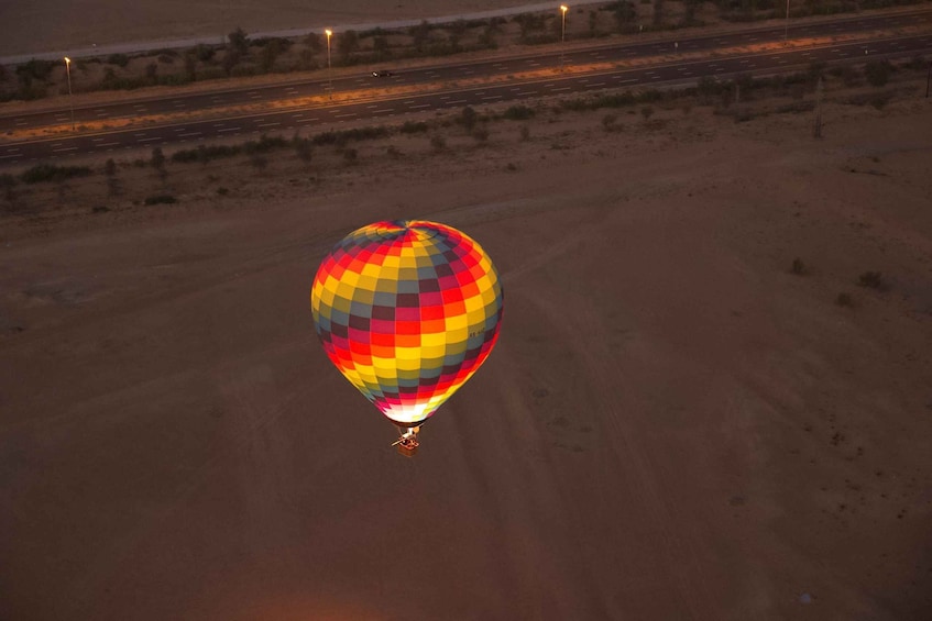 Picture 8 for Activity Dubai: Hot Air Balloon Ride & Falcon Show Over the Desert