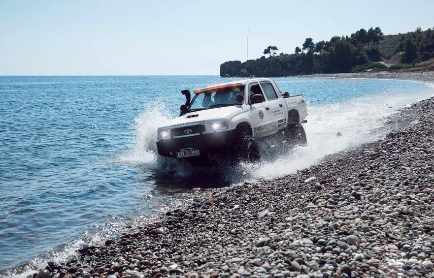 Picture 3 for Activity From Sithonia: Private 4x4 Off-Road Safari in Halkidiki