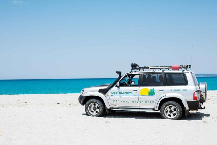 Picture 1 for Activity From Sithonia: Private 4x4 Off-Road Safari in Halkidiki