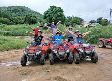 Aventure combinée safari en quad et rafting excursion