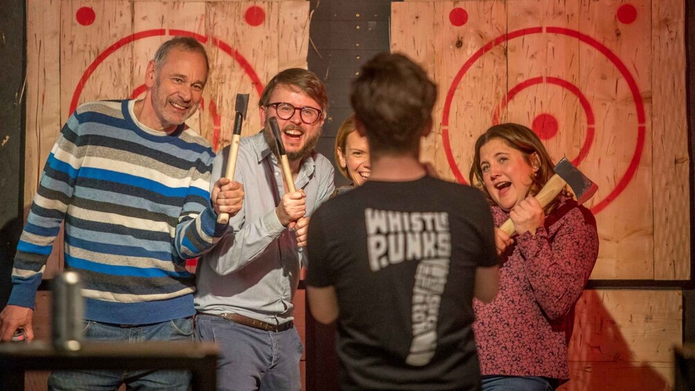 Picture 2 for Activity Leeds: Urban Axe Throwing Experience