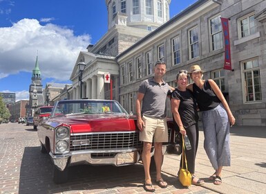 Montreal: visita guiada en un Cadillac convertible antiguo