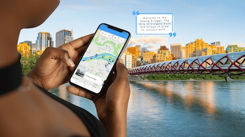 Calgary: recorrido a pie con audio para teléfonos inteligentes por Bow Rive...