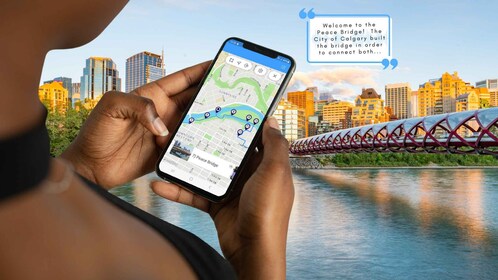 Calgary: Smartphone-Audio-Rundgang über den Bow River Trail