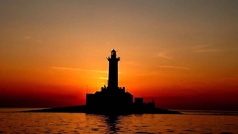 Picture 4 for Activity Kamenjak/Medulin: Sunset Dolphin Boat Tour with Dinner