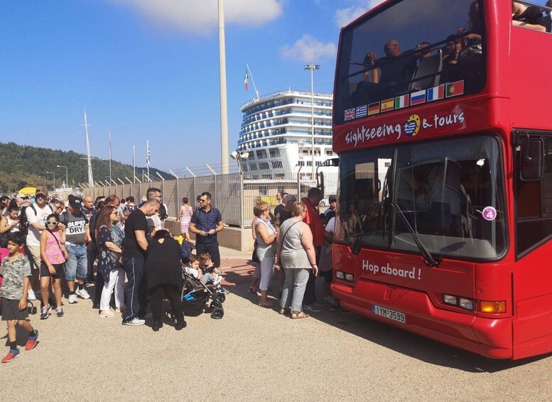 Heraklion: Hop-On Hop-Off Sightseeing Bus Tour