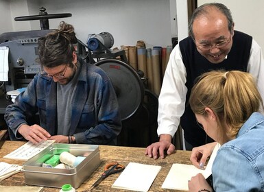 Kyoto: Traditional Bookmaking Workshop