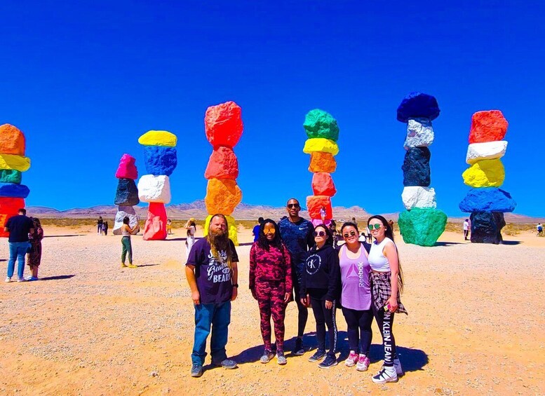 Picture 13 for Activity Las Vegas: Mojave Desert, 7 Magic Mountains, Vegas Sign Tour