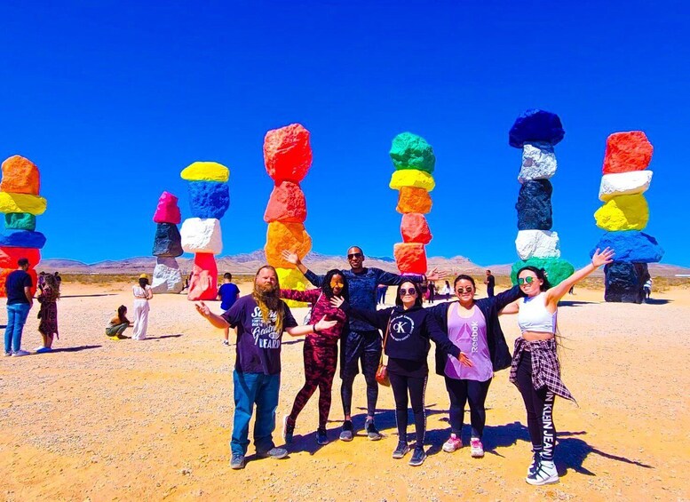 Picture 14 for Activity Las Vegas: Mojave Desert, 7 Magic Mountains, Vegas Sign Tour