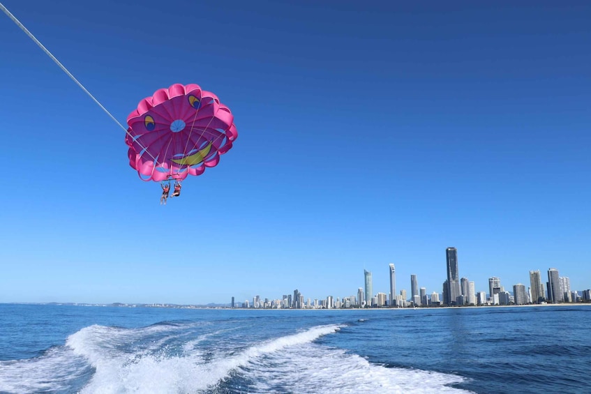 Picture 3 for Activity Gold Coast: Parasailing Adventure with Broadwater Views