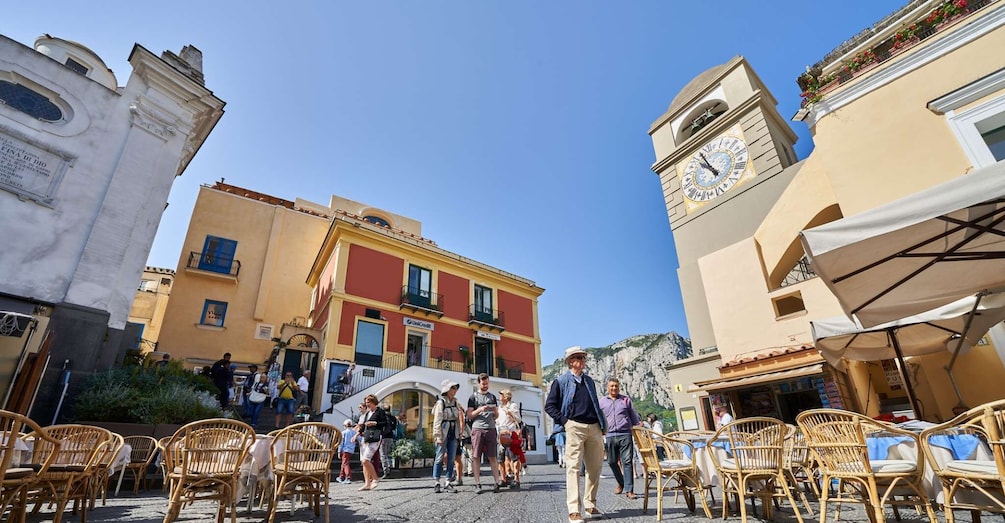 Picture 2 for Activity Sorrento: Capri, Anacapri & Villa San Michele Hydrofoil Tour