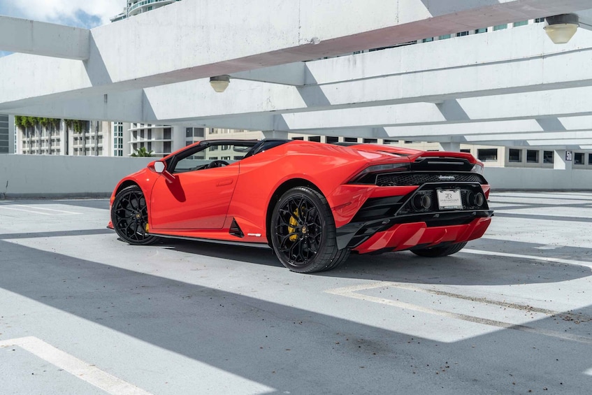 Picture 4 for Activity Miami: Lamborghini Huracan EVO Spyder Supercar Tour