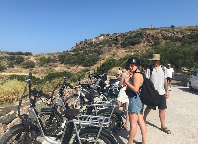 Picture 4 for Activity Milos: Half day electric bike tour with Sarakiniko beach