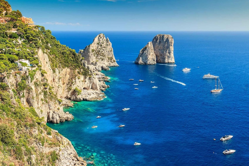 From Amalfi Coast: Capri and Anacapri Full-Day Guided Trip