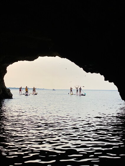 Picture 7 for Activity Polignano a Mare: Stand-Up Paddle Board Sea Cave Trip