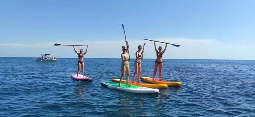 Polignano a Mare : Stand-Up Paddle Board - Excursion dans les grottes marin...