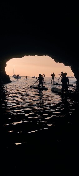 Picture 1 for Activity Polignano a Mare: Stand-Up Paddle Board Sea Cave Trip