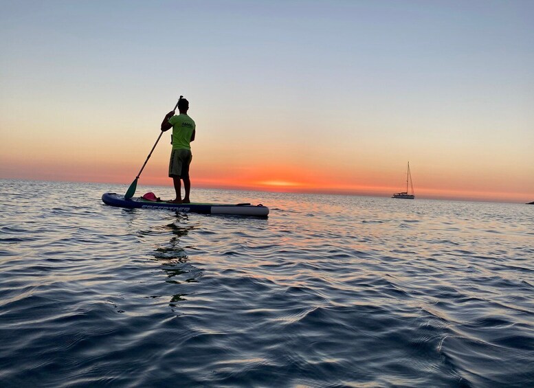 Picture 5 for Activity Polignano a Mare: Stand-Up Paddle Board Sea Cave Trip