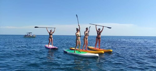 Polignano a Mare: Stand-Up Paddle Board Tocht door de zeegrotten