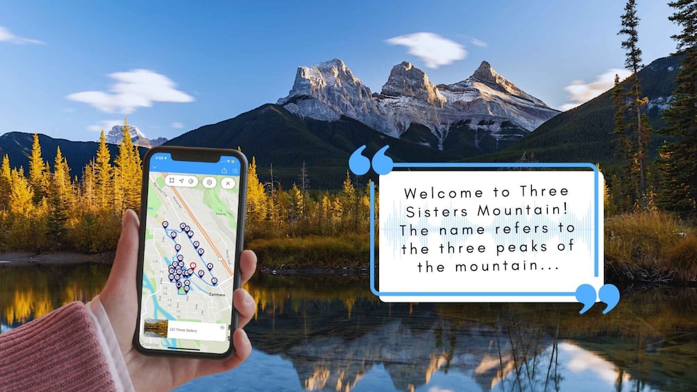 Canmore: Downtown Sightseeing Smartphone Audio Walking Tour